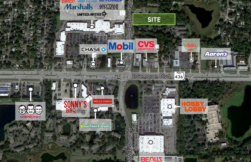 145 S Wekiwa Springs Rd Site Loaction