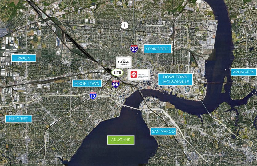 1350 W Church Street Site Location