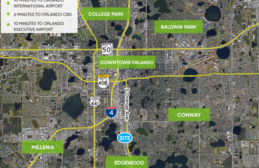 25 Drennen Road Site Location